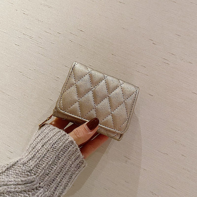 Portofel de dama modern din piele ecologica - model curat