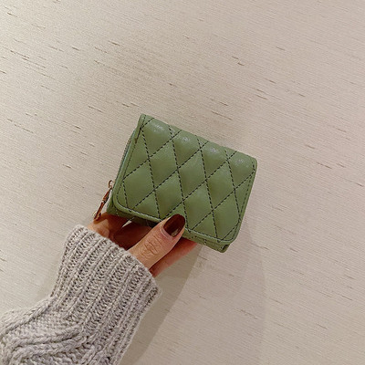 Portofel de dama modern din piele ecologica - model curat