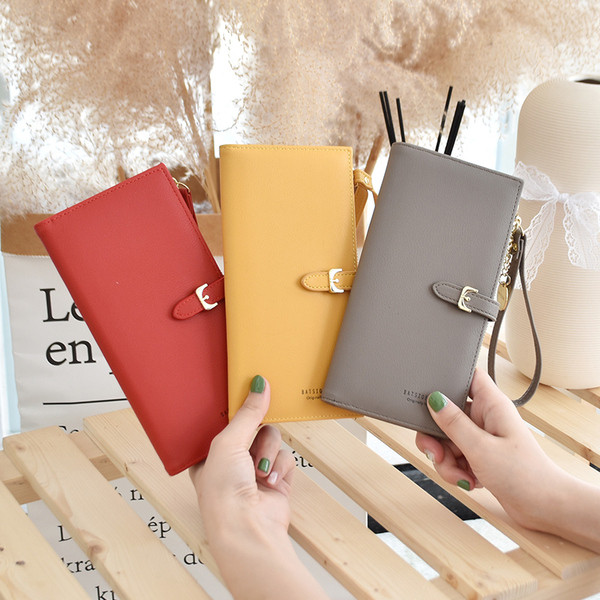 Portofel de dama model nou din imitatie de piele cu catarama