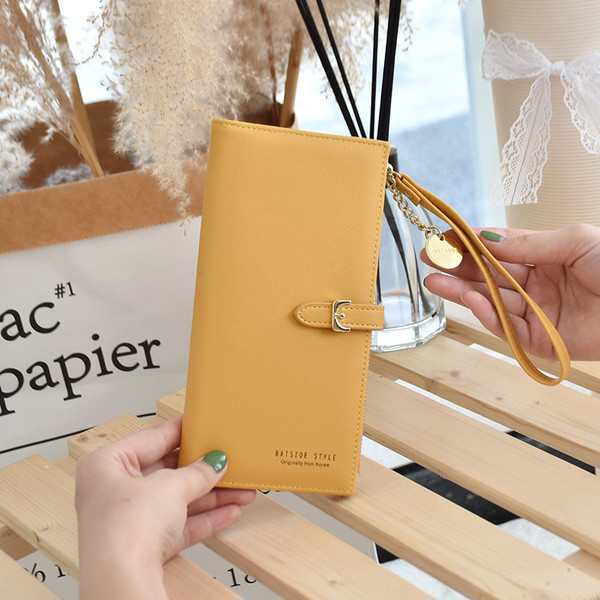 Portofel de dama model nou din imitatie de piele cu catarama