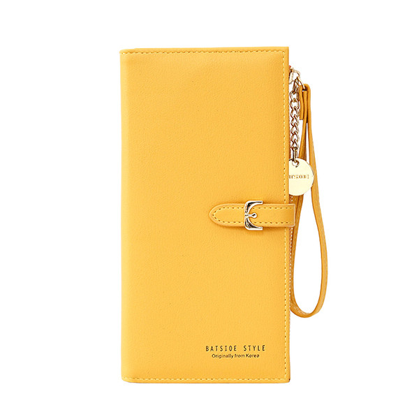 Portofel de dama model nou din imitatie de piele cu catarama