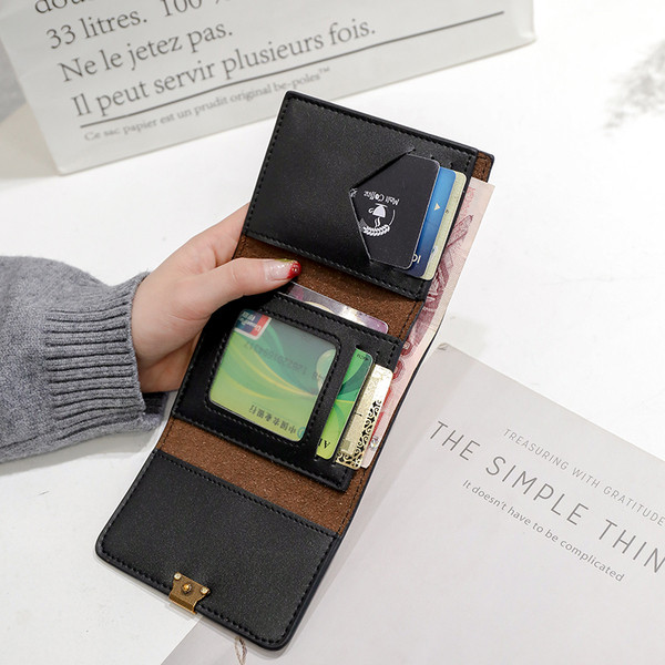 Naiste rahakott ökonahast, metallist kinnitusega ruudukujuline