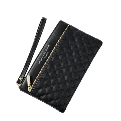 Portofel de dama cu fermoar din piele ecologica