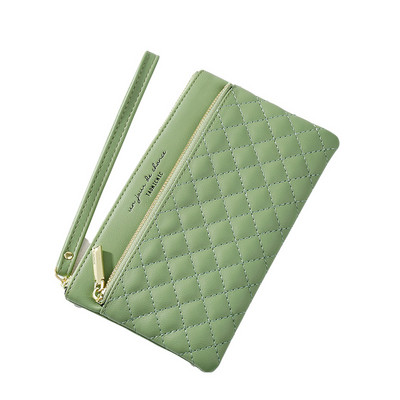 Portofel de dama cu fermoar din piele ecologica