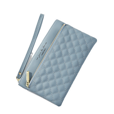 Portofel de dama cu fermoar din piele ecologica