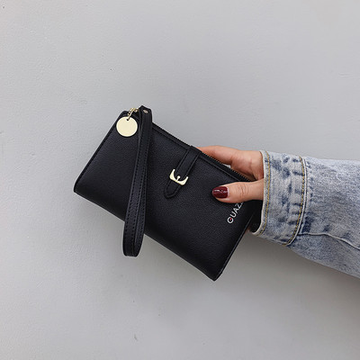 Portofel de dama modern cu catarama si fermoar