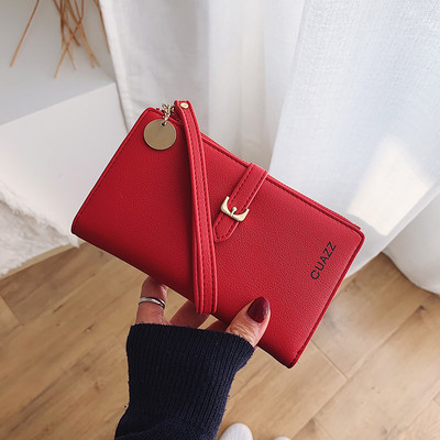 Portofel de dama modern cu catarama si fermoar