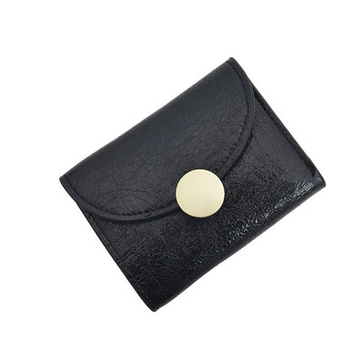 Γυναικείο έκο δερμάτινο πορτοφόλι με κούμπωμα