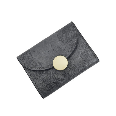 Γυναικείο έκο δερμάτινο πορτοφόλι με κούμπωμα