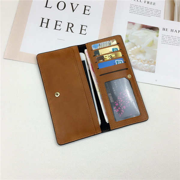 Portofel de dama model simplu din piele ecologica