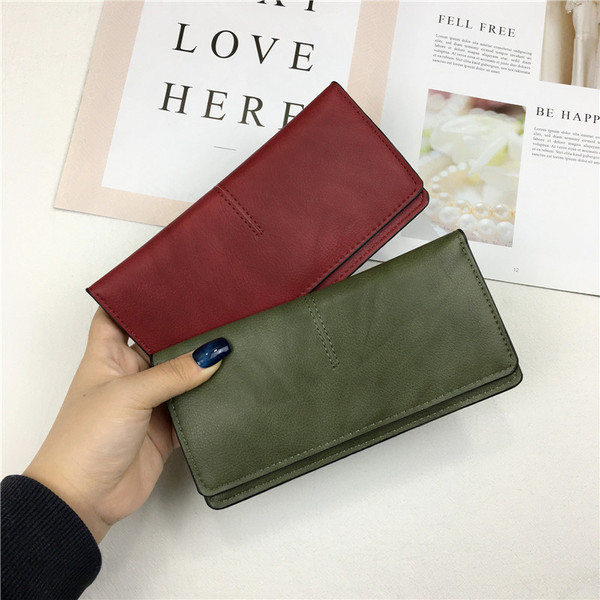 Portofel de dama model simplu din piele ecologica