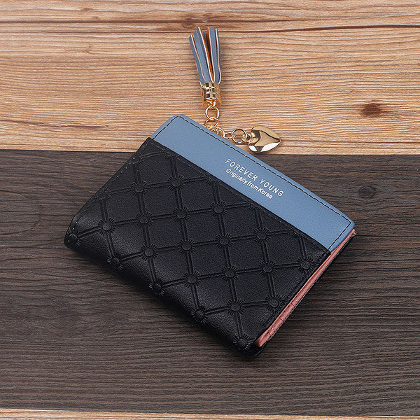 Portofel de dama cu decor inima