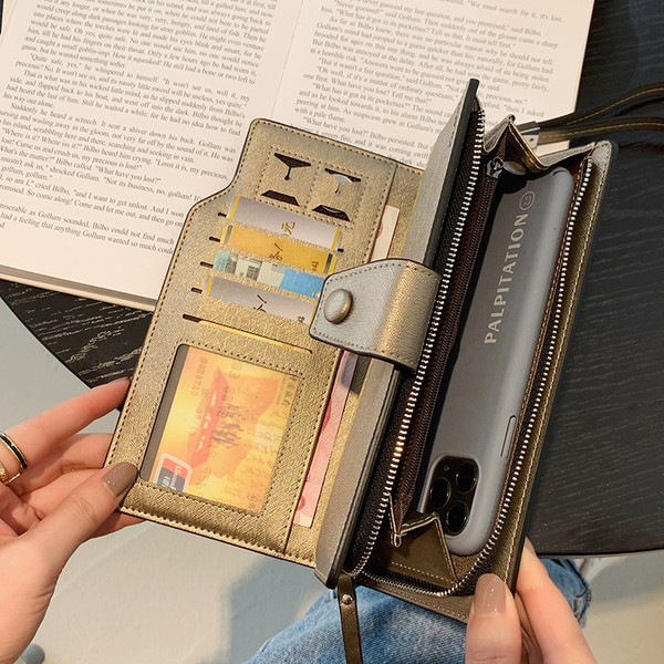 Naiste vabaaja nahast rahakott nahast käepidemega