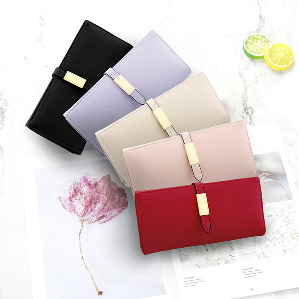 Uue mudeli kunstnahast naiste rahakott mitmes värvitoonis