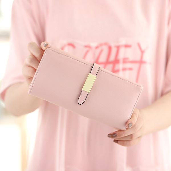 Uue mudeli kunstnahast naiste rahakott mitmes värvitoonis