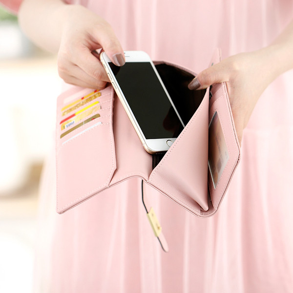 Uue mudeli kunstnahast naiste rahakott mitmes värvitoonis