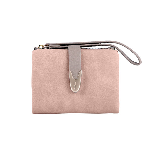 Mitmes värvitoonis lukuga naiste rahakott