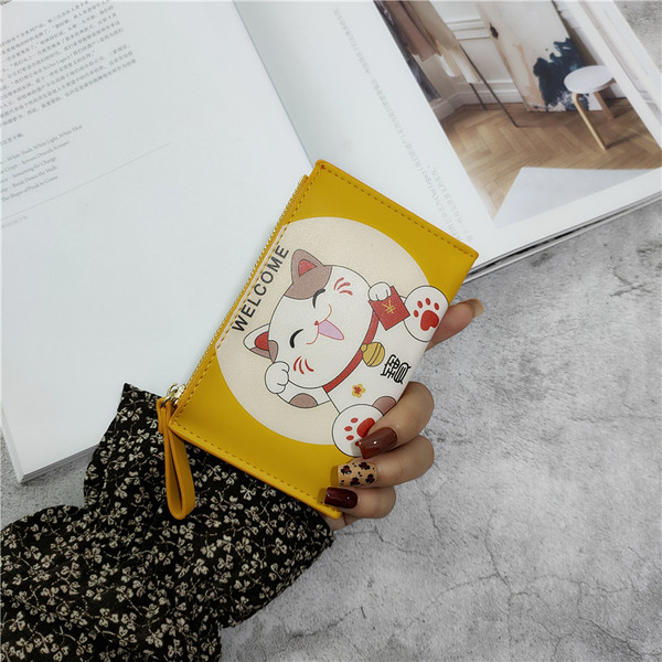 Eko bőrből készült alkalmi női pénztárca színes rátéttel