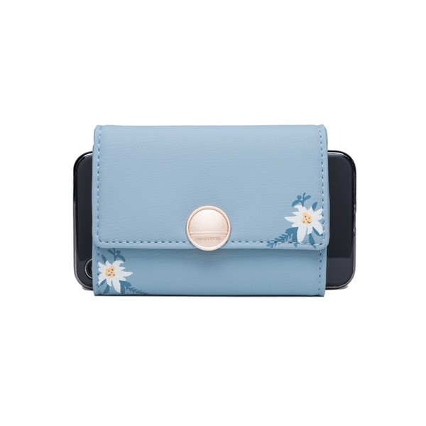 Portofel mic de dama cu inchidere metalica