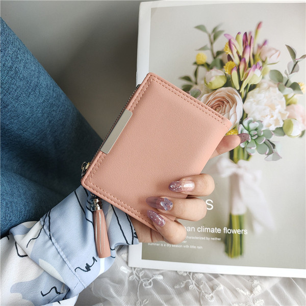 Sima modell női pénztárca eko bőrből, cipzárral