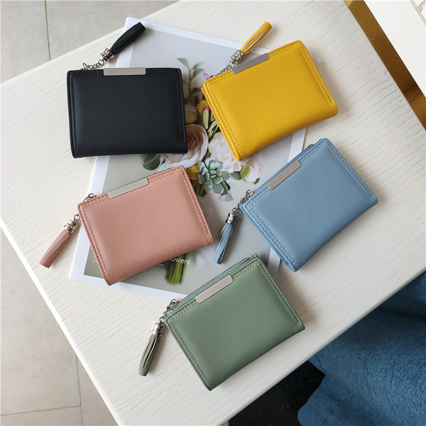 Sima modell női pénztárca eko bőrből, cipzárral