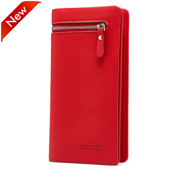 Portofel de dama model nou cu fermoar in mai multe culori