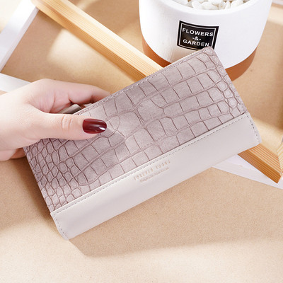 Lukuga naiste rahakott - valmistatud ökonahast