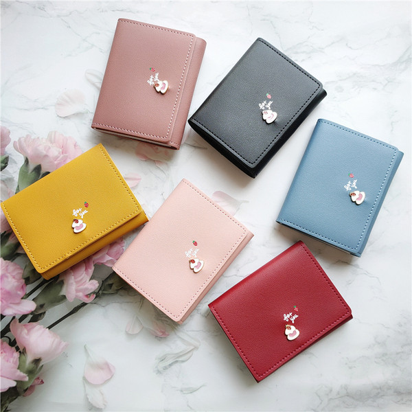 Väike naiste rahakott ökonahast metallist kaunistuse ja kirjaga