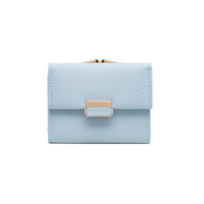 Naiste rahakott metallist luku ja münditaskuga