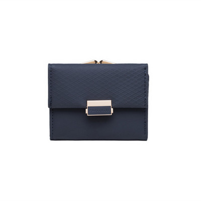 Naiste rahakott metallist luku ja münditaskuga