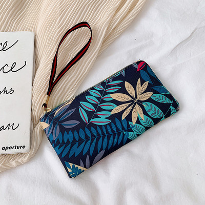 Portofel de dama colorat cu maner