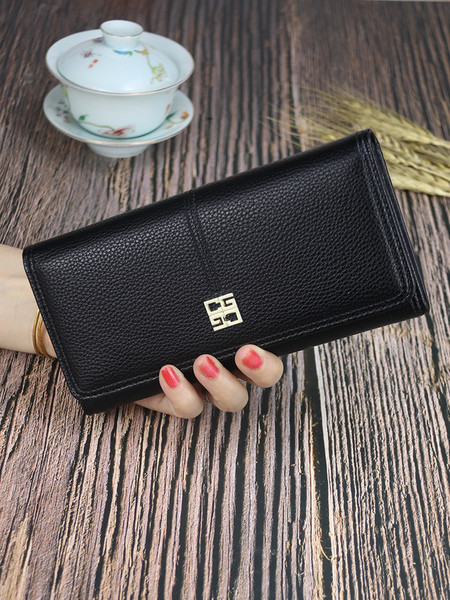 Naiste metallist kaunistusega nahast rahakott