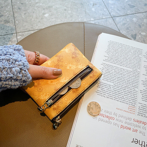 Naiste värvilise mustriga rahakott lukuga