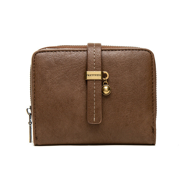 Naiste rahakott metallist aksessuaariga