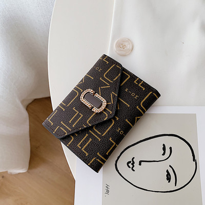 Uus mudel naiste nahast rahakott metallelemendiga