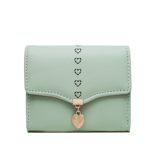 Portofel de dama cu inima metalica