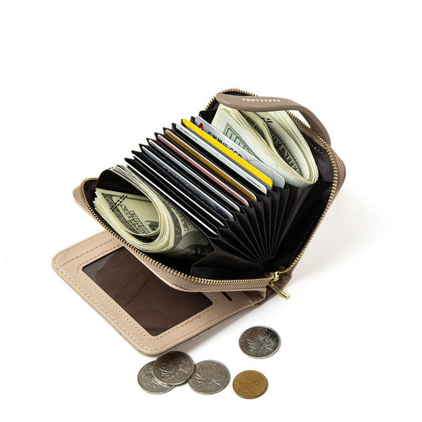 Naiste rahakott tikandi ja lukuga