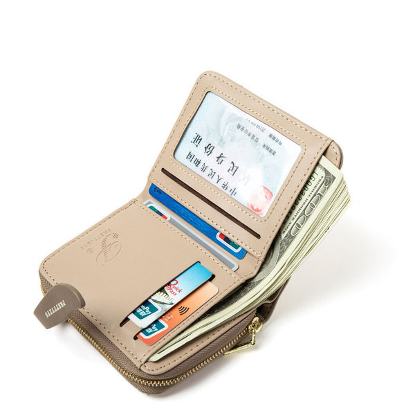 Naiste rahakott tikandi ja lukuga