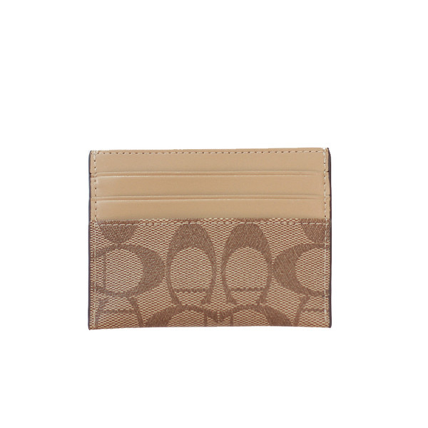 Portofel casual de dama cu buzunare in bej si negru