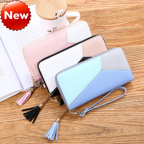 Lukuga värviline naiste rahakott ökonahast