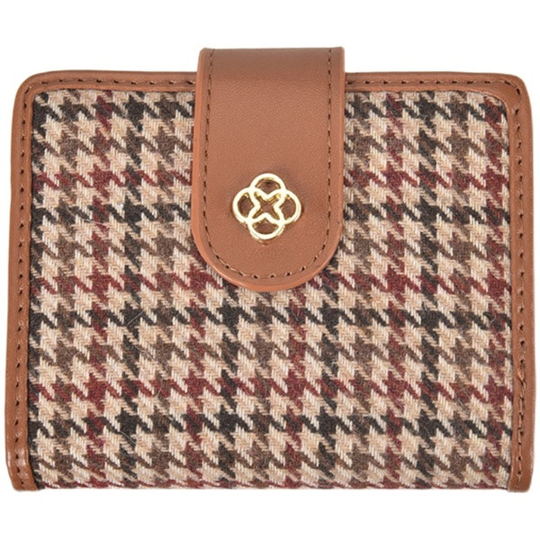 Naiste värviline metallist elemendiga rahakott