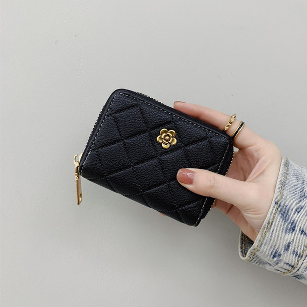 Naiste väike rahakott ökonahast metallist kaunistuse ja lukuga