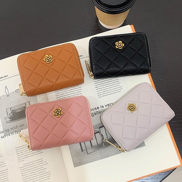 Naiste väike rahakott ökonahast metallist kaunistuse ja lukuga