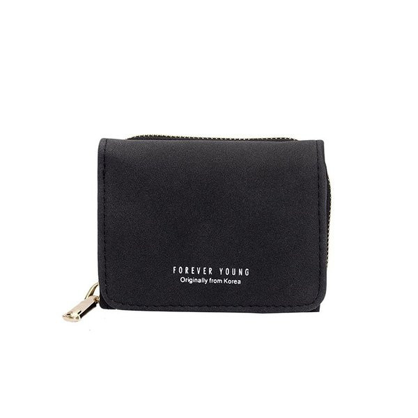 Portofel de dama din piele cu inscriptie