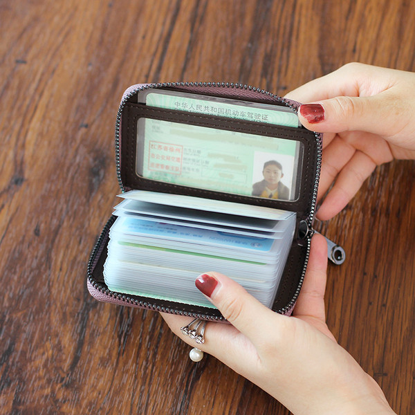 Sima modell női pénztárca eko bőrből és cipzárral