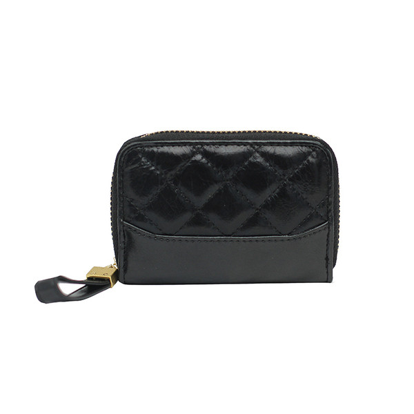 Női pénztárca ökobőr cipzárral öt színben