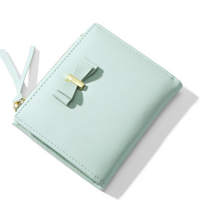 Γυναικείο πορτοφόλι από οικολογικό δέρμα με κορδέλα 3D