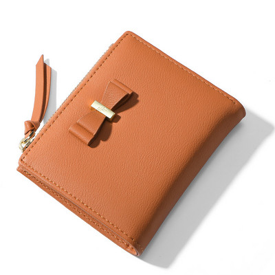 Γυναικείο πορτοφόλι από οικολογικό δέρμα με κορδέλα 3D