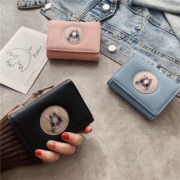 Praegune naiste rahakott tikandiga