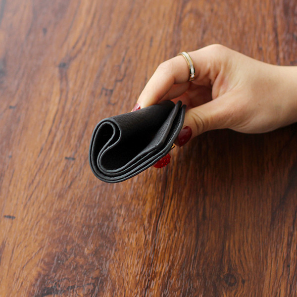 Naiste igapäevane kaunistusega nahast rahakott